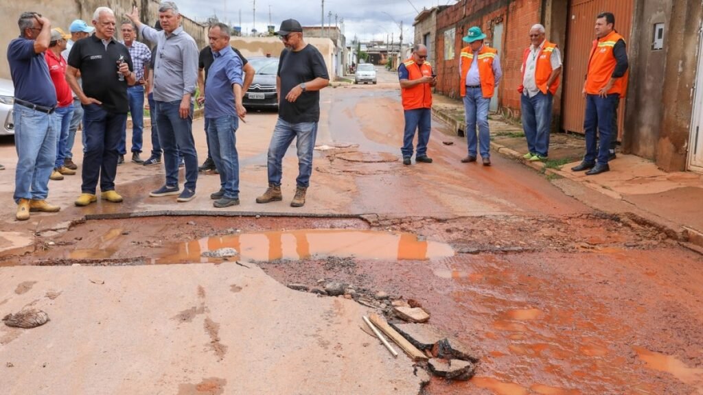 Ibaneis anuncia suporte a famílias afetadas por alagamentos em Ceilândia e Sol Nascente