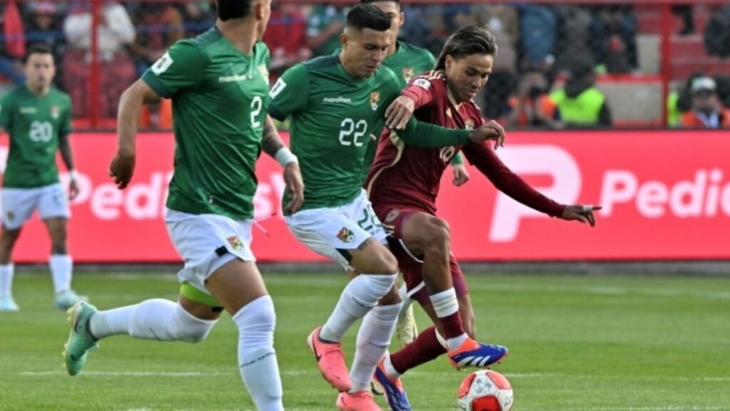 Bolívia goleia Venezuela (4-0) na abertura da 7ª rodada das Eliminatórias