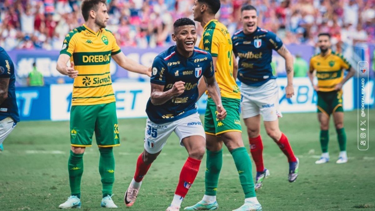 Fortaleza vence o Cuiabá e cola no líder Botafogo