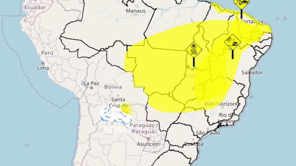 Baixa umidade prevalece em São Paulo e em boa parte do Brasil, alerta Inmet