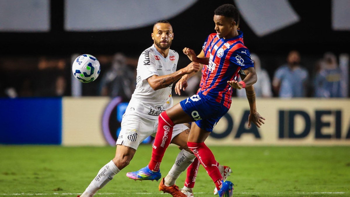 Santos cede empate ao Bahia e segue sem vencer no Brasileirão