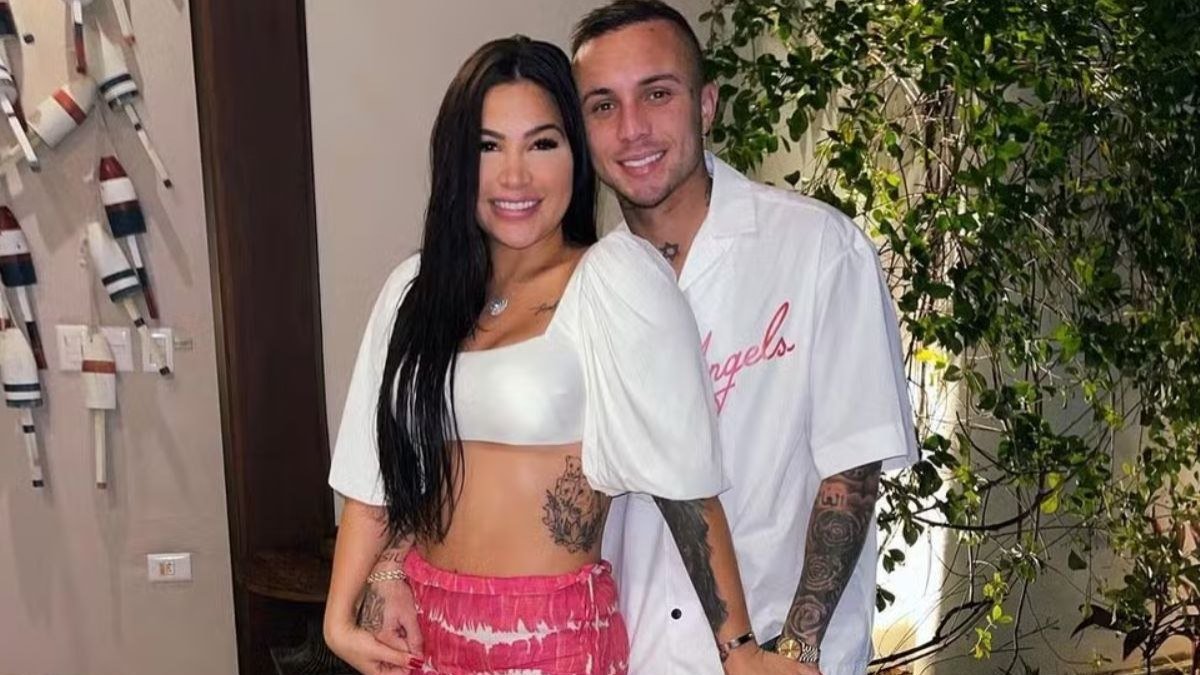 Cebolinha, do Flamengo, posta foto com ex-esposa: ‘Correndo depois da perda’