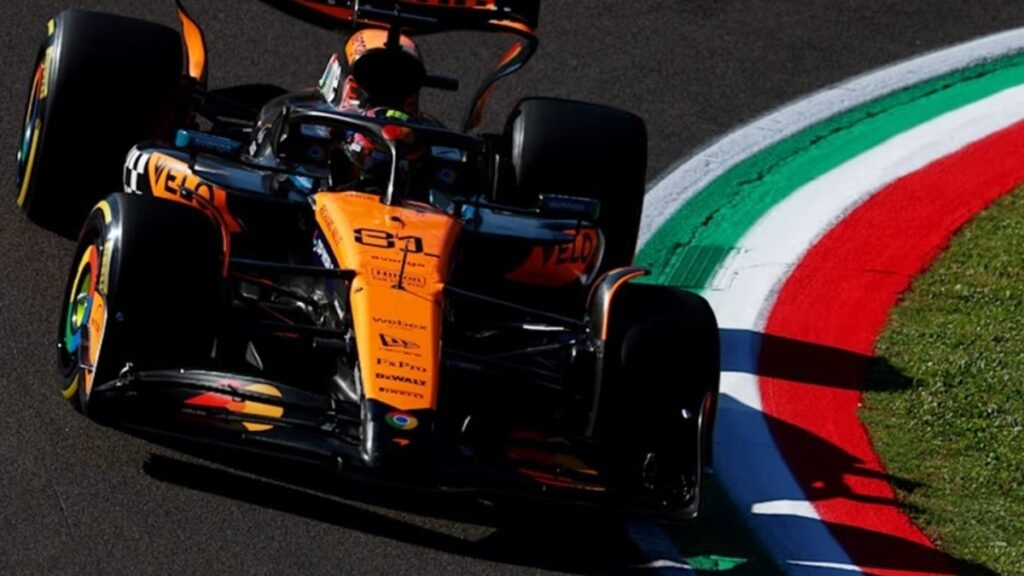 Oscar Piastri é o mais rápido nos treinos livres do GP de Emilia-Romagna