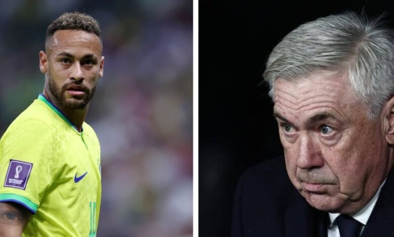 Neymar já sabe papel que terá com Ancelotti na Seleção Neymar já sabe papel que terá com Ancelotti na Seleção
