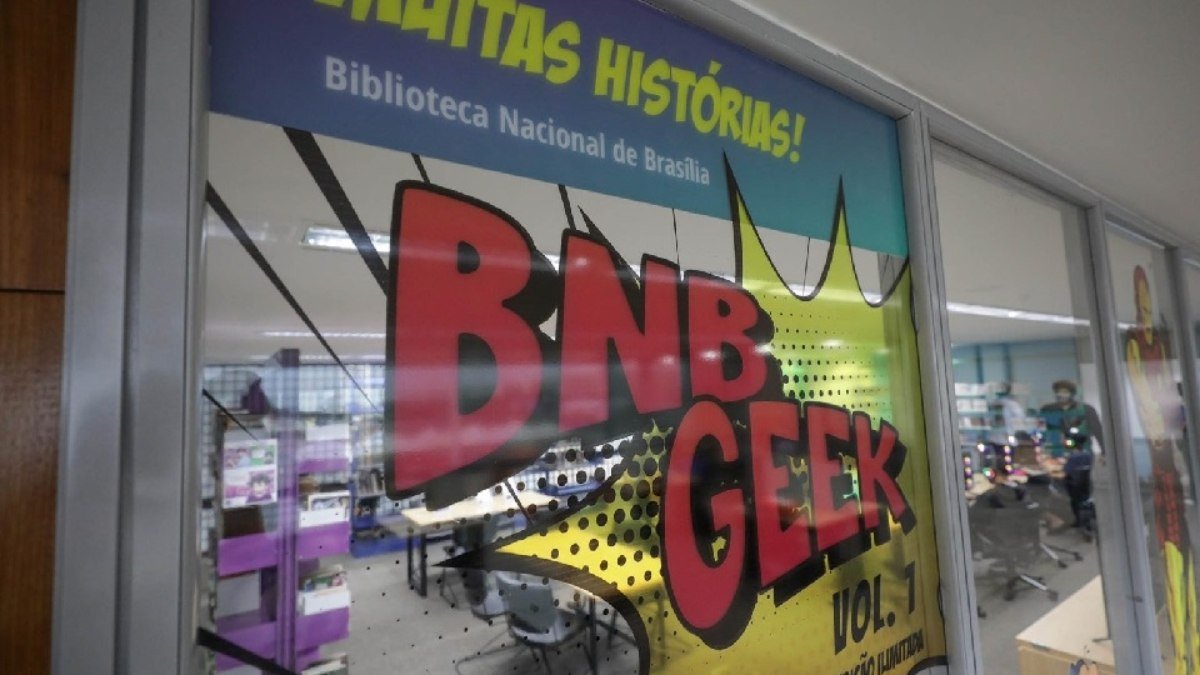 Espaço Geek da Biblioteca Nacional de Brasília se consolida como reduto de mangás e jogos eletrônicos