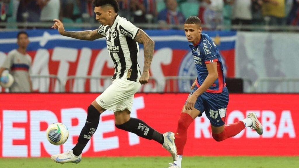 Botafogo reencontra o Bahia buscando se manter na liderança do Brasileirão