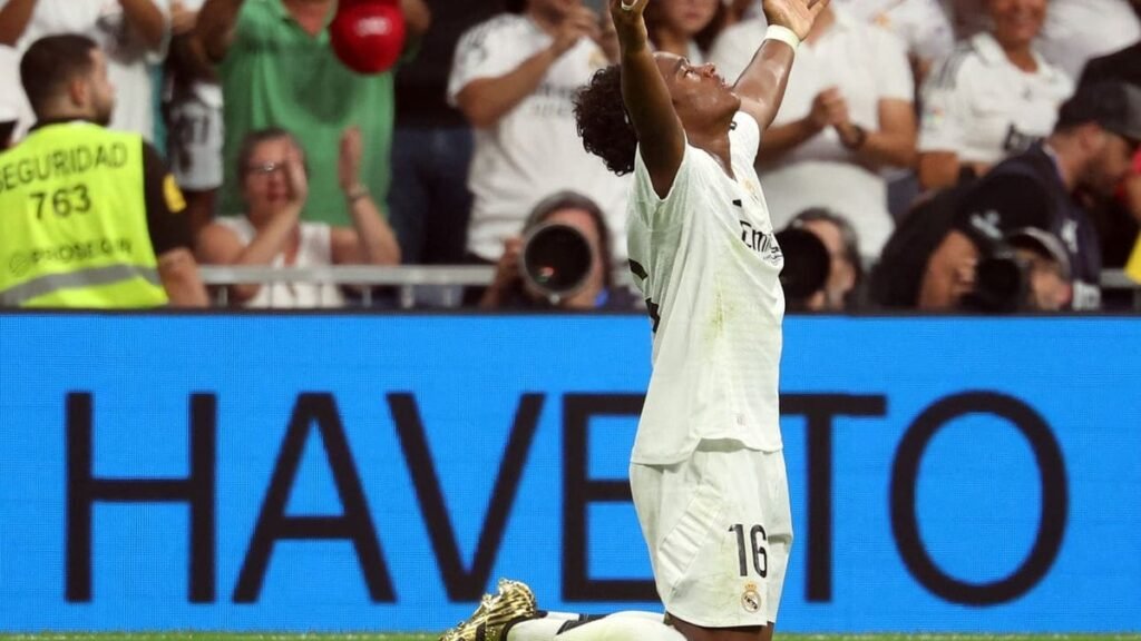 Palmeiras fatura nova bolada com gol de Endrick no Real Madrid