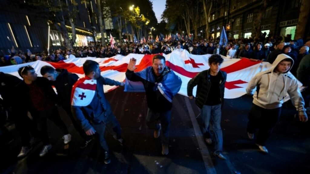 Geórgia tem eleições cruciais para suas ambições europeias