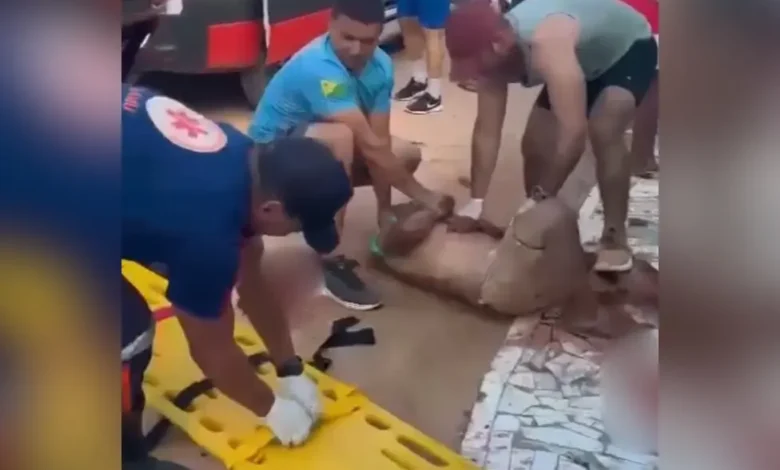 Homem é esfaqueado na frente de bar em Tarauacá | ac24horas Homem é esfaqueado na frente de bar em Tarauacá | ac24horas