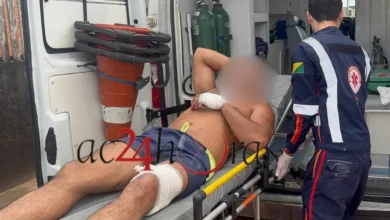 Sargento da PM do Acre é baleado acidentalmente ao manusear arma em casa | ac24horas
