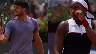 Carlos Alcaraz e Coco Gauff brilham e avançam às semifinais do Itália Open