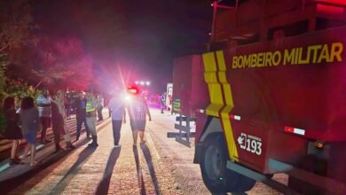 Colisão entre caminhões deixa três mortos na GO-164