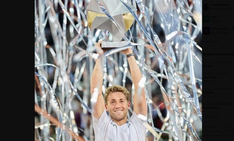 Casper Ruud vence Jack Draper e conquista o Madrid Open Casper Ruud vence Jack Draper e conquista o Madrid Open