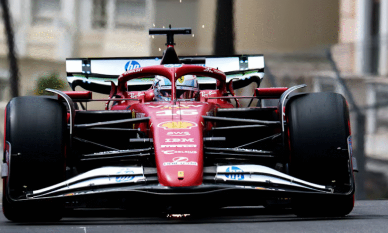 Leclerc lidera primeiro treino em Mônaco após colisão com Stroll Leclerc lidera primeiro treino em Mônaco após colisão com Stroll