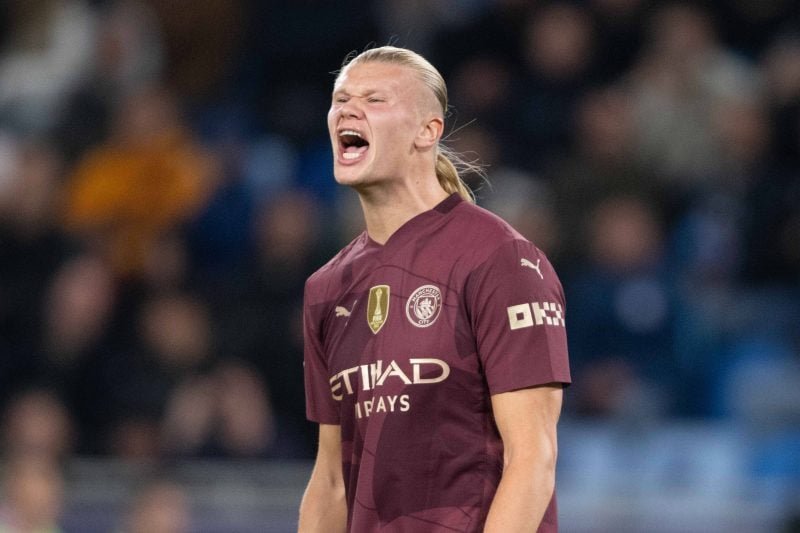 Haaland aumenta marca impressionante em goleada do City na Champions