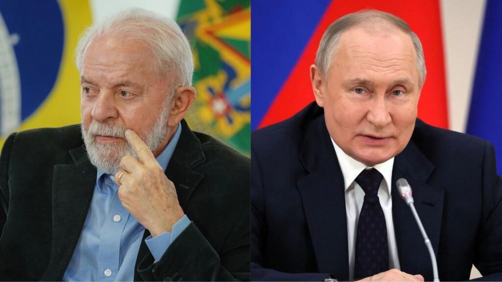 Após cancelar ida à Rússia, Lula e Putin têm conversa de 20 minutos por telefone