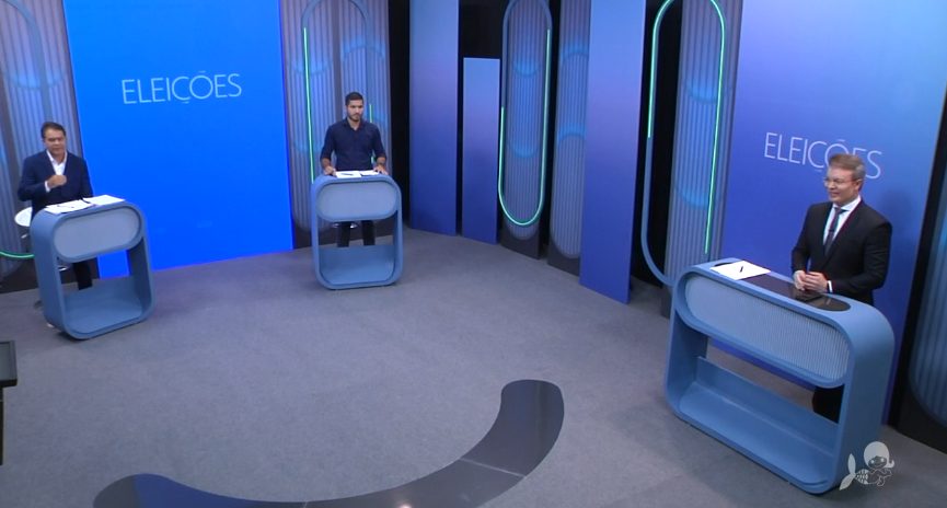 Evandro Leitão e André Fernandes trocam acusações e miram eleitorado feminino no debate da Globo em Fortaleza