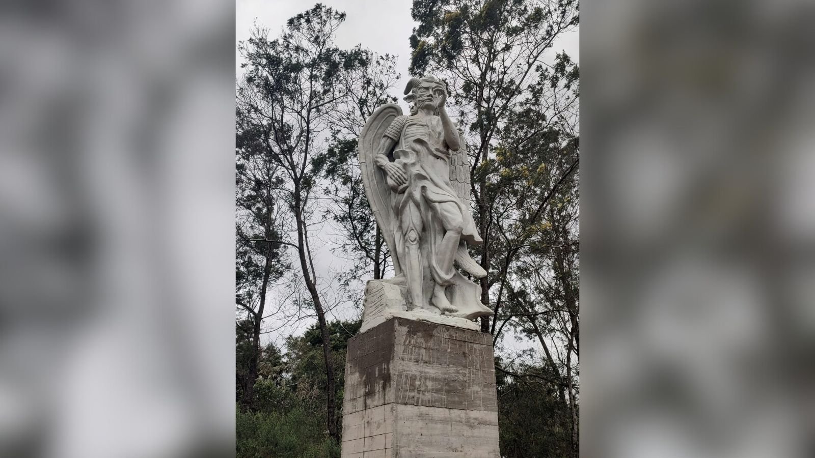 Local de estátua gigante de Lúcifer será mantido em sigilo por ordem religiosa do RS Local de estátua gigante de Lúcifer será mantido em sigilo por ordem religiosa do RS