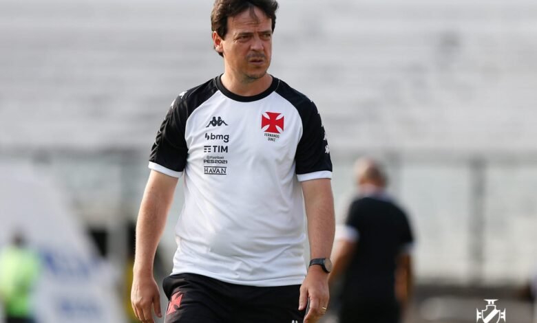 Os dois motivos que fizeram Fernando Diniz aceitar a proposta do Vasco Os dois motivos que fizeram Fernando Diniz aceitar a proposta do Vasco