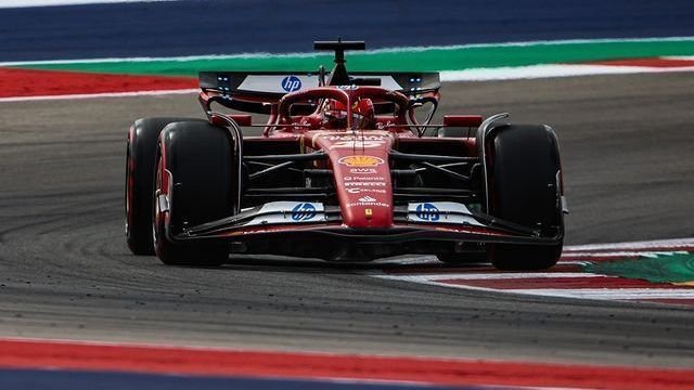 GP dos EUA: Ferrari faz dobradinha e domina primeiro treino livre