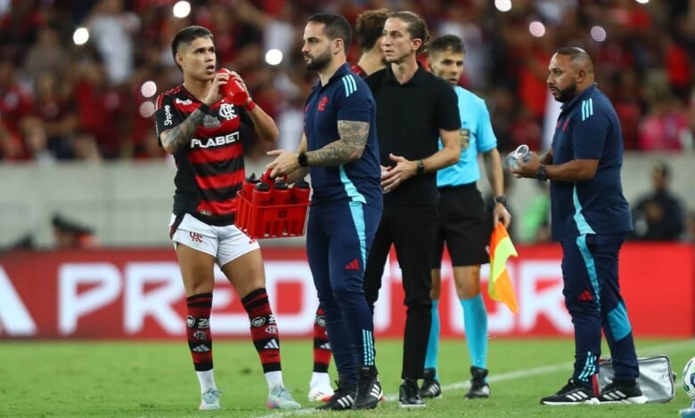 Filipe Luís cita Barcelona e Atlético de Madrid para reforçar suas convicções no Flamengo Filipe Luís cita Barcelona e Atlético de Madrid para reforçar suas convicções no Flamengo