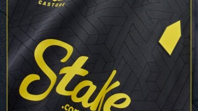 Criciúma? Queijo? A explicação por trás do diferenciado escudo do Everton em novo uniforme
