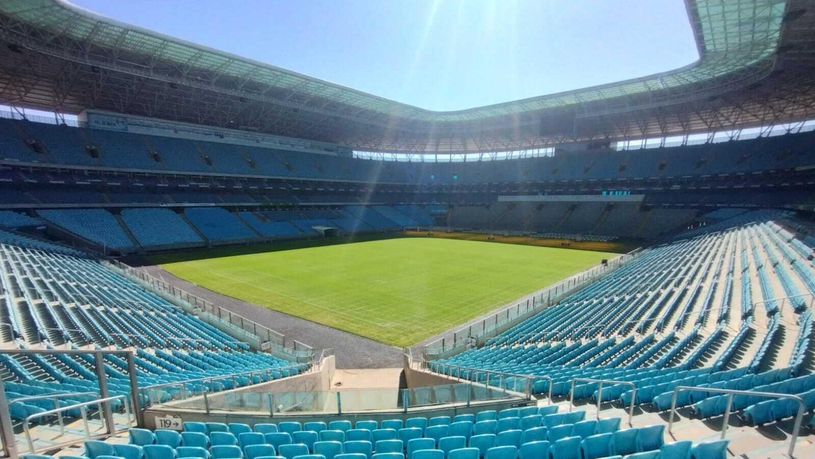 Quando a Arena do Grêmio voltará a receber jogos?