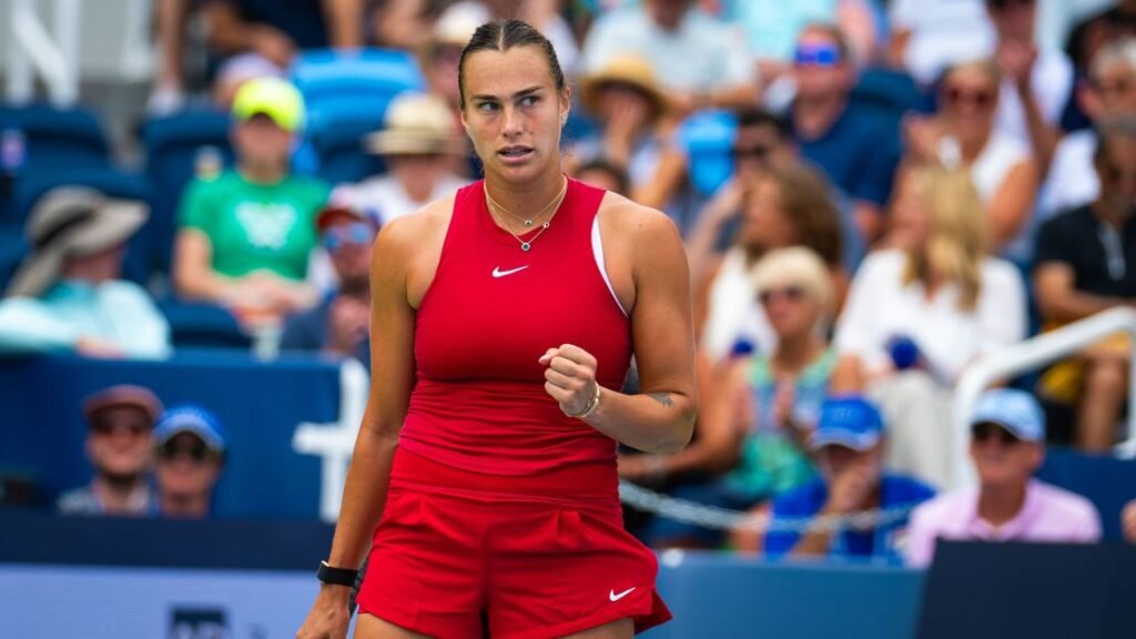 Sabalenka derrota Swiatek e fará final do Cincinnati Open contra Jessica Pegula