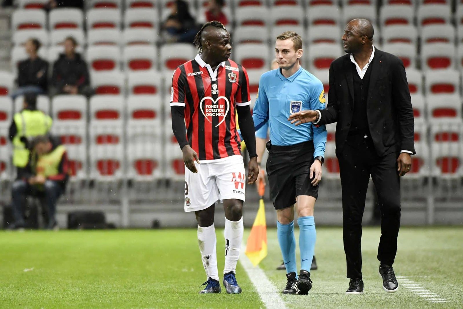 Desafetos, Balotelli e Patrick Vieira vão se reencontrar em clube italiano; entenda a ‘treta’
