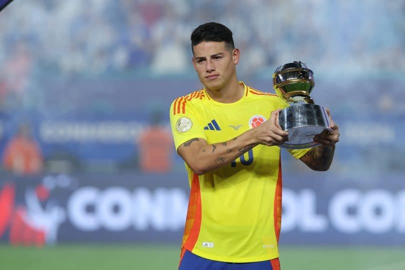 Diretor da Lazio debocha de James Rodríguez e explica por que não contrataria o meia