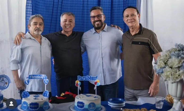 Em meio a articulações de bastidores, Alan Rick participa de festa na sede do MDB | ac24horas Em meio a articulações de bastidores, Alan Rick participa de festa na sede do MDB | ac24horas