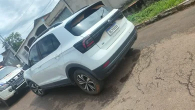 PM recupera carro roubado; veículo estava abandonado em estrada | ac24horas