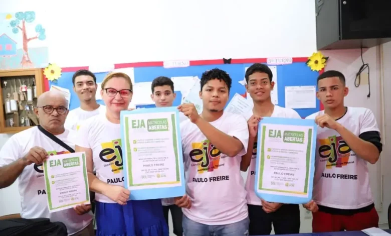 EJA tem matrículas abertas em 126 escolas do Acre | ac24horas EJA tem matrículas abertas em 126 escolas do Acre | ac24horas