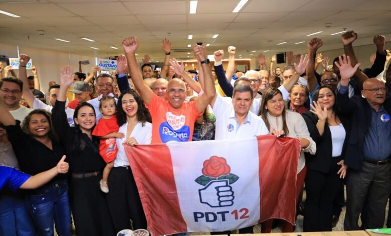 PDT confirma, em convenção, apoio à reeleição de Rogério Cruz PDT confirma, em convenção, apoio à reeleição de Rogério Cruz