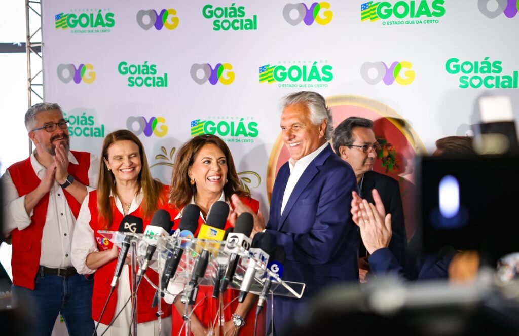 Caiado e Gracinha lançam Natal do Bem 2024 em Goiânia