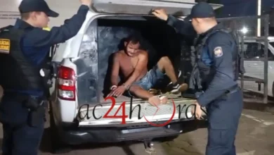 Homem é preso após disparar tiros em via pública no Universitário | ac24horas