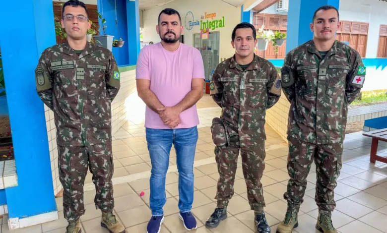 Prefeitura de Brasiléia participa de ação cívico-militar em parceria com o Exército Brasileiro | ac24horas Prefeitura de Brasiléia participa de ação cívico-militar em parceria com o Exército Brasileiro | ac24horas