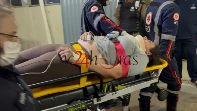 Jovem sofre acidente após pneu de moto estourar na Estrada de Porto Acre | ac24horas