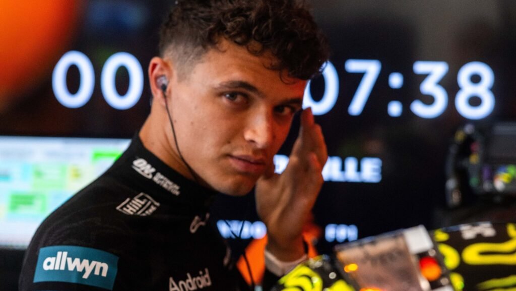 Lando Norris admite erro e lamenta após batida: “Decepcionei a equipe“