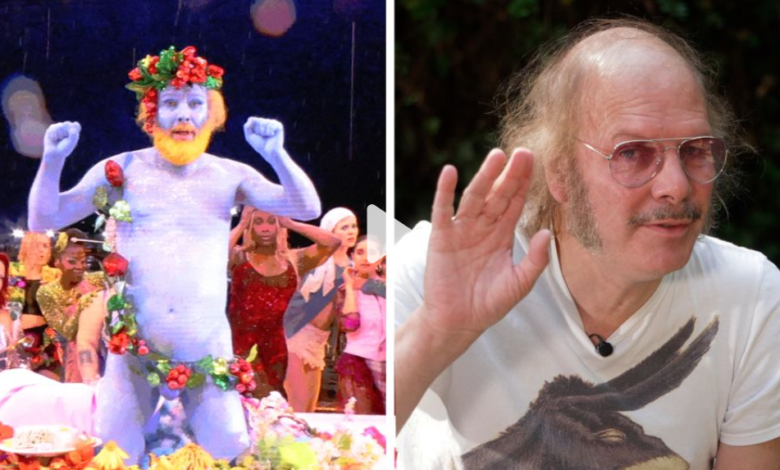 “Homem azul“ da abertura olímpica defende performance e se desculpa por possíveis ofensas “Homem azul“ da abertura olímpica defende performance e se desculpa por possíveis ofensas