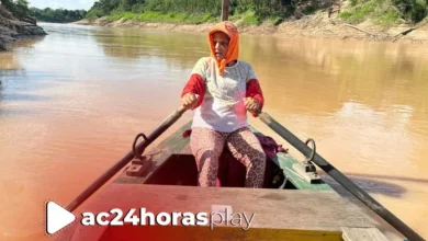 Em Rio Branco, catraia ainda é utilizada como meio de transporte | ac24horas