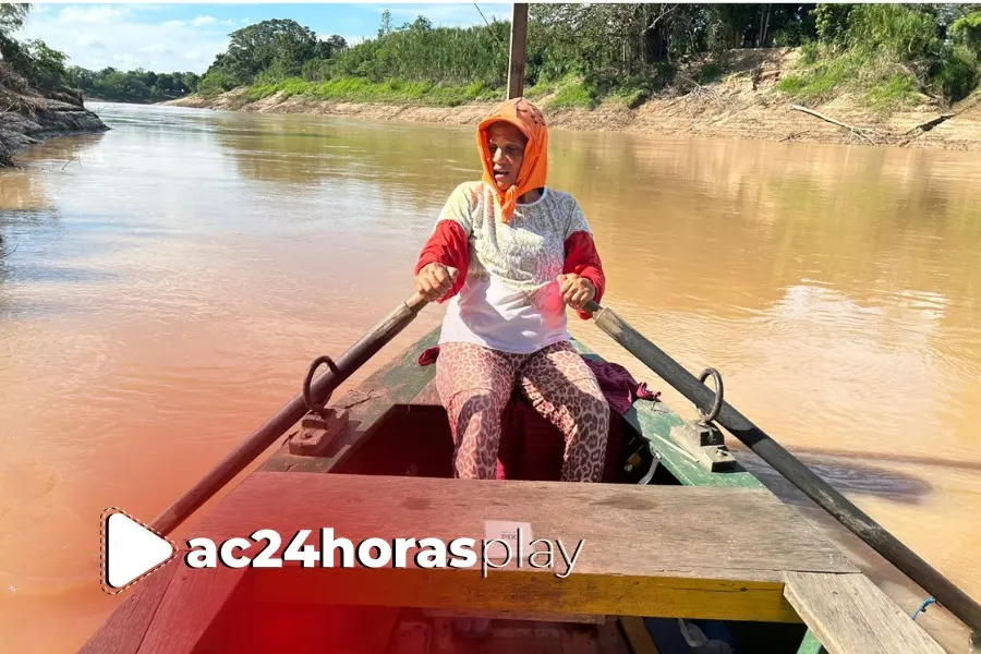Em Rio Branco, catraia ainda é utilizada como meio de transporte | ac24horas