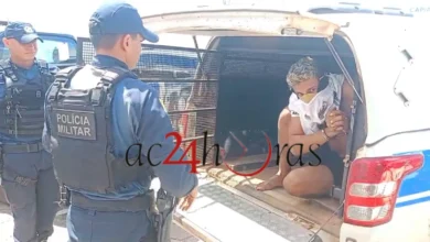 Jovem é preso em flagrante com arma de fogo na Cidade do Povo | ac24horas