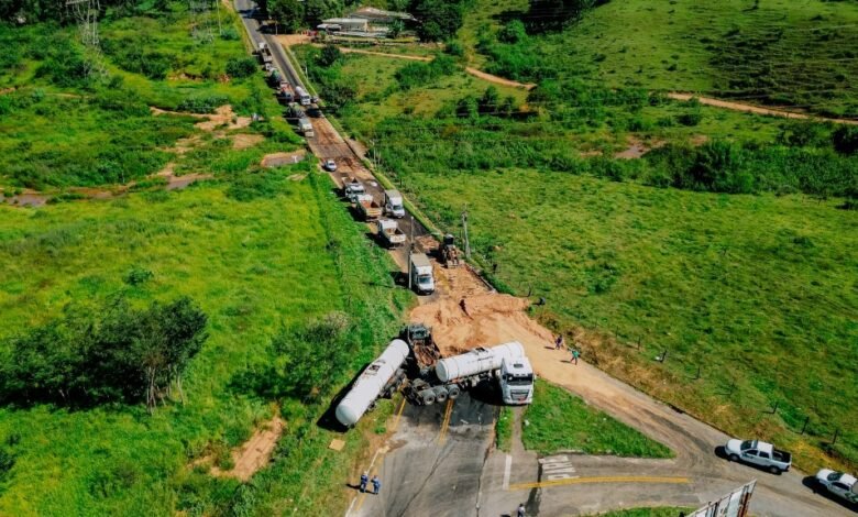 Prefeitura multa empresa em R$ 1 milhão após vazamento de diesel em Senador Canedo Prefeitura multa empresa em R$ 1 milhão após vazamento de diesel em Senador Canedo