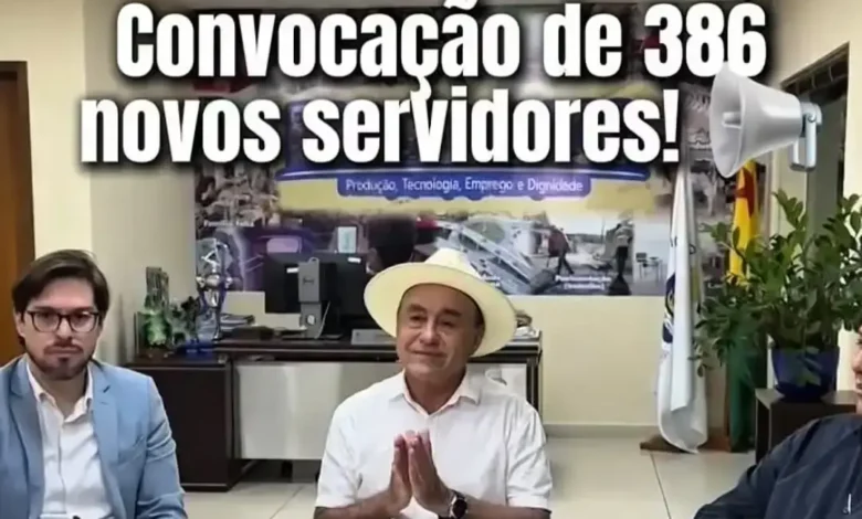 Bocalom anuncia convocação de 386 novos servidores; nomeação sai nesta sexta | ac24horas Bocalom anuncia convocação de 386 novos servidores; nomeação sai nesta sexta | ac24horas