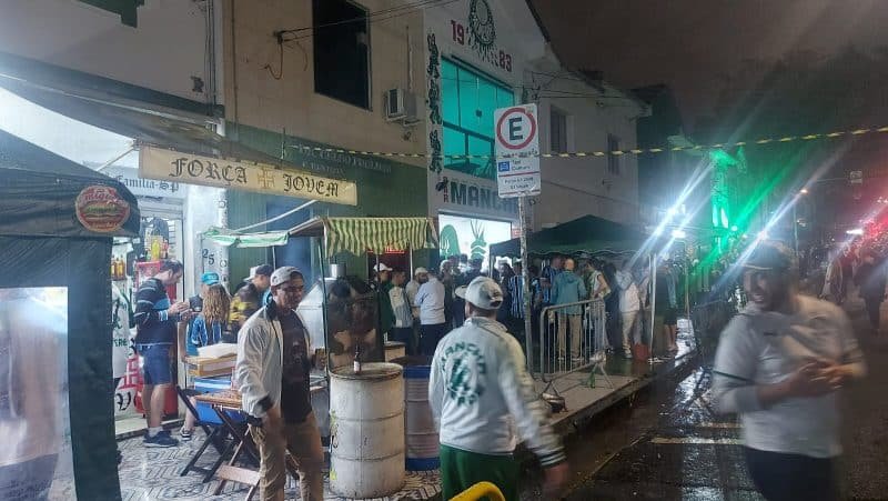 Mancha Verde ‘funciona normalmente’ em 1º jogo do Palmeiras sob proibição Mancha Verde ‘funciona normalmente’ em 1º jogo do Palmeiras sob proibição