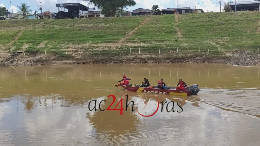 Homem desaparece no Rio Acre após mergulhar na região da Gameleira | ac24horas