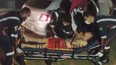 Jovem é ferido com facada no peito durante bebedeira | ac24horas