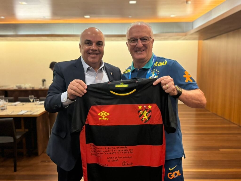 Presidente do Sport comemora passagem pela Seleção Brasileira
