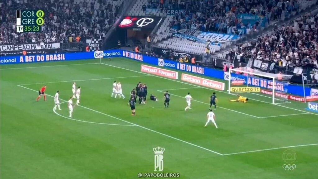 Com gol anulado nos acréscimos, Corinthians e Grêmio só empatam na Copa do Brasil